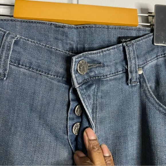 William Rast Men's Medium Indigo Button-Fly Straight Leg Jeans - Picture 4 of 11